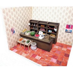 1/35 Miniature Furniture - Grocery Store Scenery