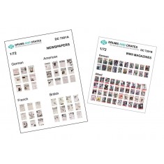 1/72 WWII Newspapers and Magazines