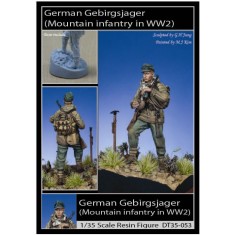 1/35 German Gebirgsjager (Mountain Infantry in WWII) (1 Figure)