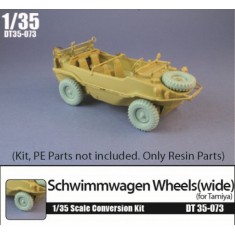 1/35 Schwimmwagen Wheels Set for Tamiya kit (Wide Type)