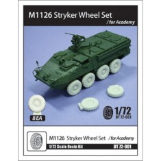1/72 M1126 Stryker Wheels Set for Academy kit