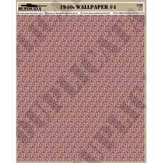 1/35 Furnishing - 1940s Wallpaper #4
