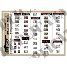 1/72 WWII German Magazines