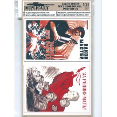 1/35 WWII Large Soviet Propaganda Posters #2