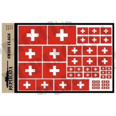 Multiple Scale Flag of Switzerland