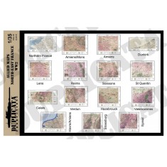 1/35 WWII Allied North East France Maps