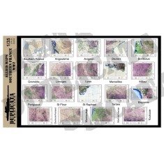 1/35 WWII Allied Southern France Maps