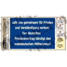 1/35 East German Berlin Wall/Border Signs