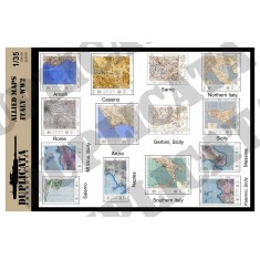 1/35 WWII Allied Italy Maps