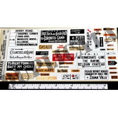 1/35 WWI British Territory Trench & Field Signs #6