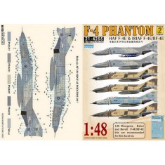 1/48 HAF & IRIAF F-4E/RF-4E Phantom Collection #2 Decals for Hasegawa/Italeri/Revell kits