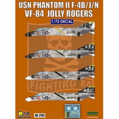 Decals for 1/72 USN F-4B/J/N VF-84 Jolly Rogers