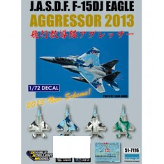 Decals for 1/72 JASDF F-15DJ Aggressor 2013