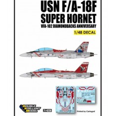 Decals for 1/48 USN F-18F VFA-102 Diamondbacks