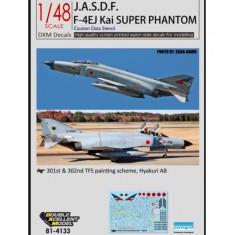 Decals for 1/48 JASDF F-4EJ Kai caution data stencil