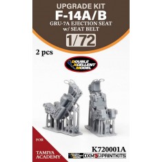 1/72 F-14A/B GRU-7A Ejection Seat with Seatbelts for Tamiya/Academy kit