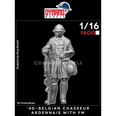 1/16 Belgian Chasseur Ardennais with FN 1940