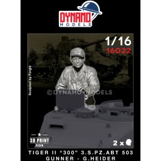 1/16 Tiger II ''300'' s.Pz.Abt 503 Gunner G.Heider