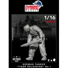 1/16 German Tanker Reloading Tiger/King Tiger/Panther No.1