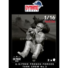 1/16 US/Free French Forces Tank Crew No.3