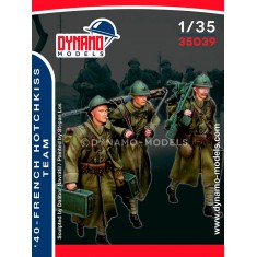 1/35 French 1940 Hotchkiss Team (3 figures)