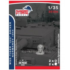 1/35 WSS Tiger 222 Crew Normandy 1944 No.4