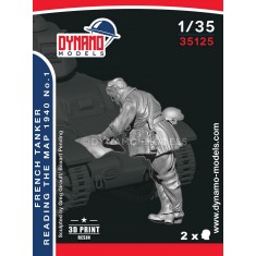 1/35 French '40 Tanker Reading the Map 1940 Ver.1