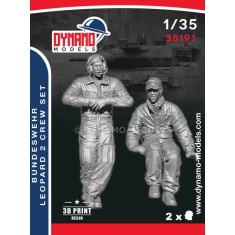 1/35 Bundeswehr Leopard 2 Crew Set (2 figures)