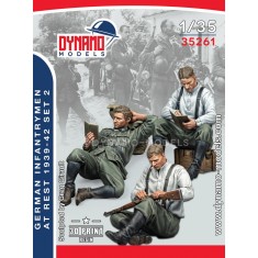1/35 German Infantrymen at Rest 1939-42 Set 2