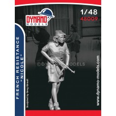1/48 French Resistance Fighter Nicole