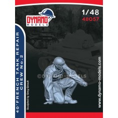 1/48 40s French Tank Repair Crew No.2