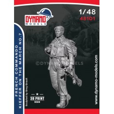 1/48 French Commando Kieffer Marching No.7