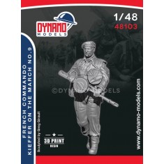 1/48 French Commando Kieffer Marching No.9