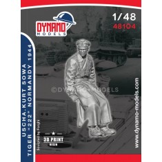 1/48 WSS Uscha Kurt Sowa Tiger 222 Crew Normandy 1944 No.1