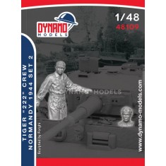 1/48 WSS Tiger 222 Crew Normandy 1944 Set 2 (2 figures)