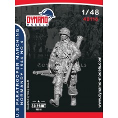 1/48 US Paratrooper Bazooka Marching (Normandy 1944) No.4