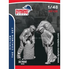 1/48 Civilian Coalmen Set (2 figures)