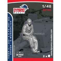 1/48 German King Tiger ''300'' Driver G. Wunderlich Normandy 1944
