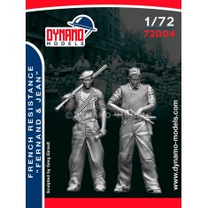 1/72 French Resistance Set Fernand and Jean (2 figures)