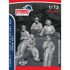 1/72 Tiger II 300 s.Pz.Abt.503 Crew Set (5 figures)