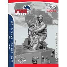 1/72 ''Bail Out'' British Tank Crew Set