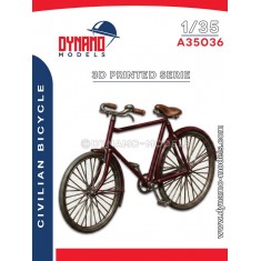 1/35 Civilian Bicycle 3D Printed