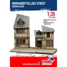 1/35 WWII Normandy Village Street Diorama Base (Resin)