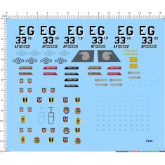 Decals - Aircraft Logos for Various Scales
