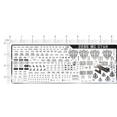 1/100 MG YMS-15 Gyan Gundam Metal Stickers Vol.1