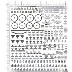 Metal Stickers for MG GN-X Gundam