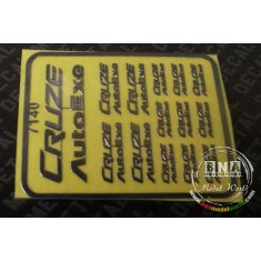 Cruze AutoExe Metal Logo Stickers for 1/12, 1/18, 1/20, 1/24, 1/43 Scales