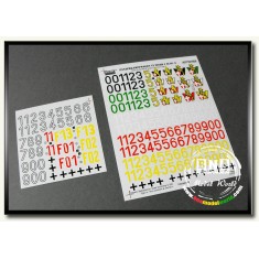 Decals for 1/35 Schwere Panzerabteilung 506 Gruppe Fehrmann Tiger Is