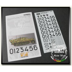 Decals for 1/35 12.SS-Panzer.Div./Panzer.Rgt.HJ SdKfz.251 Ausf. D Generics