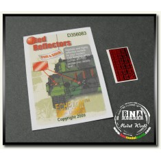 1/35 Red Reflectors for Modern Swedish AFVs